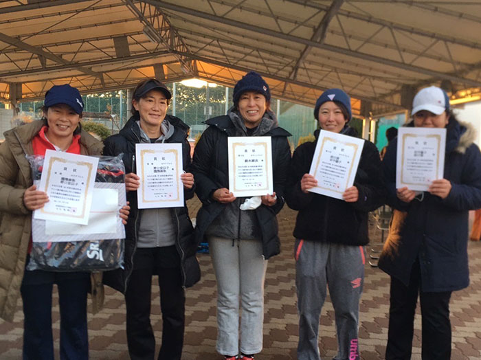 東京都市町村テニス選手権大会（個人戦）（2022.2.6）